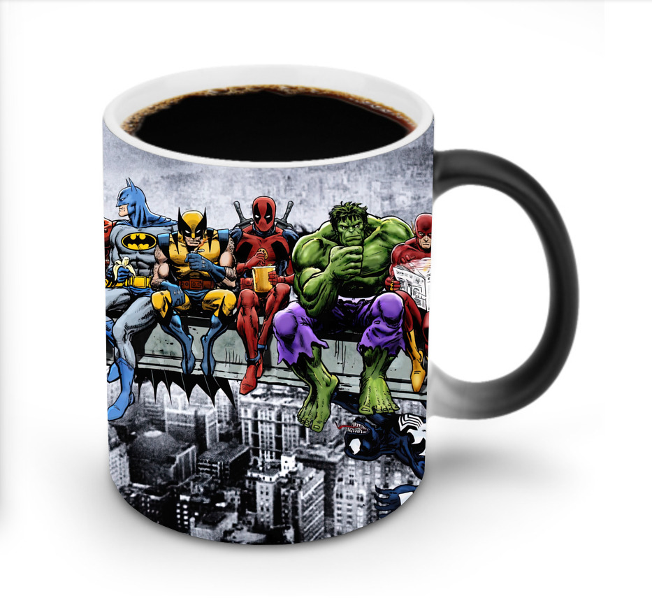 （画像用） Deadpool デッドプール 温度変色マグカップ