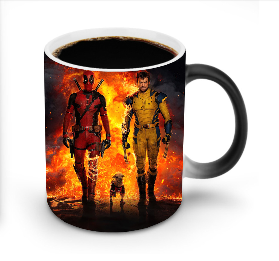 （画像用） Deadpool デッドプール 温度変色マグカップ