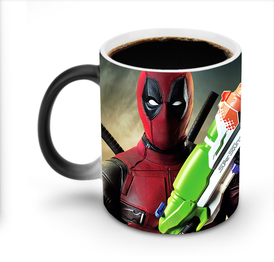 （画像用） Deadpool デッドプール 温度変色マグカップ