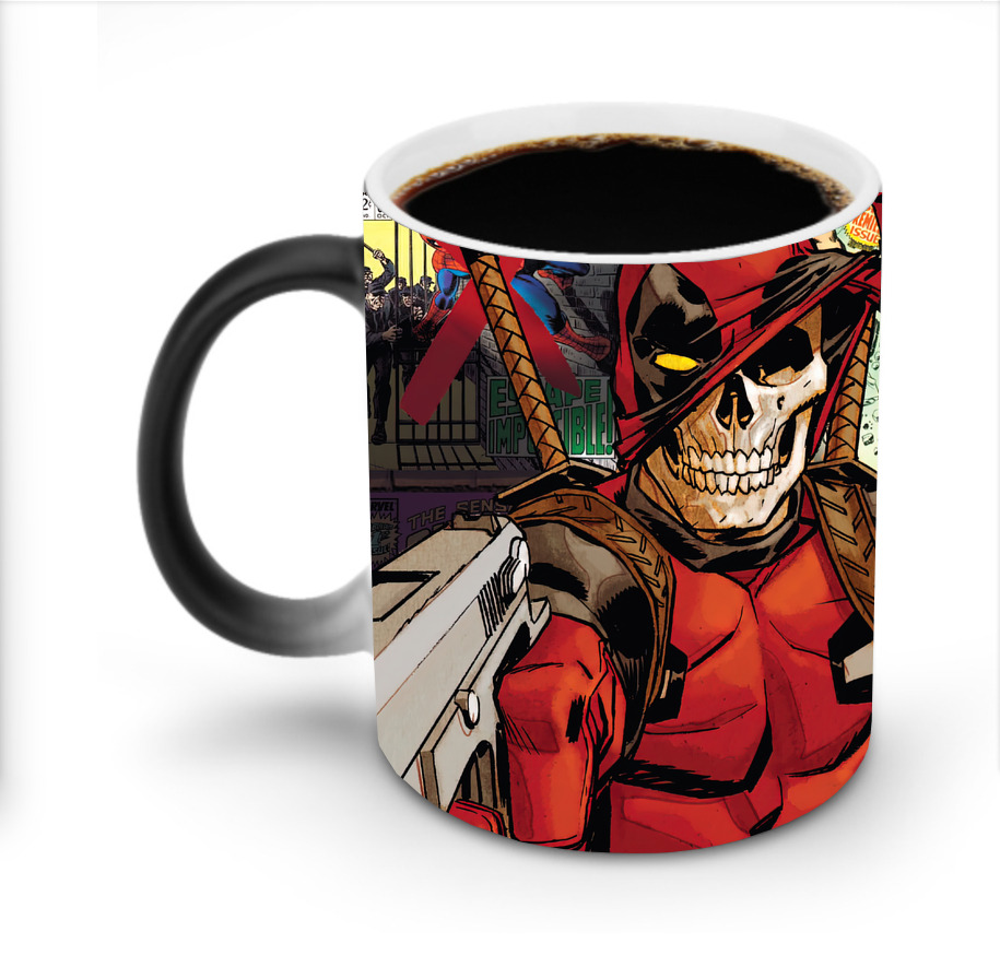 （画像用） Deadpool デッドプール 温度変色マグカップ