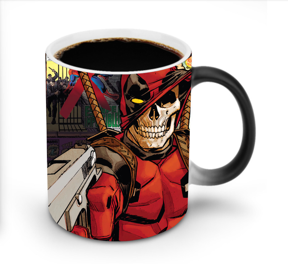 （画像用） Deadpool デッドプール 温度変色マグカップ