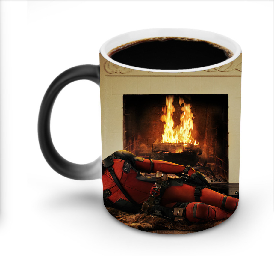 （画像用） Deadpool デッドプール 温度変色マグカップ