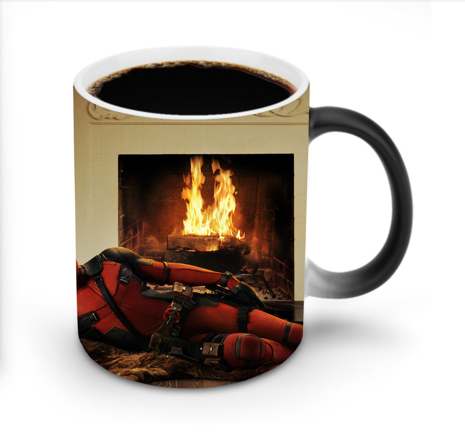 （画像用） Deadpool デッドプール 温度変色マグカップ
