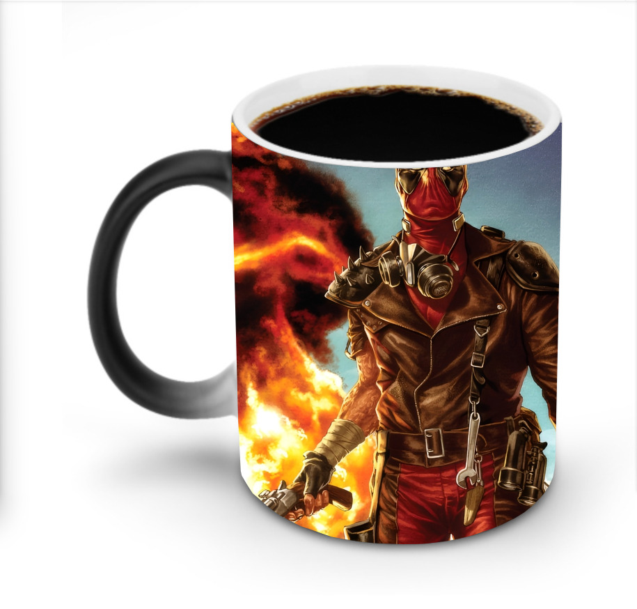 （画像用） Deadpool デッドプール 温度変色マグカップ