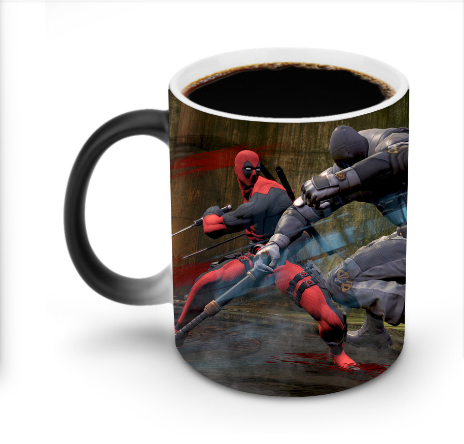 （画像用） Deadpool デッドプール 温度変色マグカップ