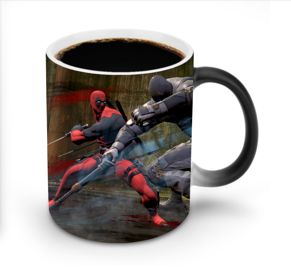 （画像用） Deadpool デッドプール 温度変色マグカップ