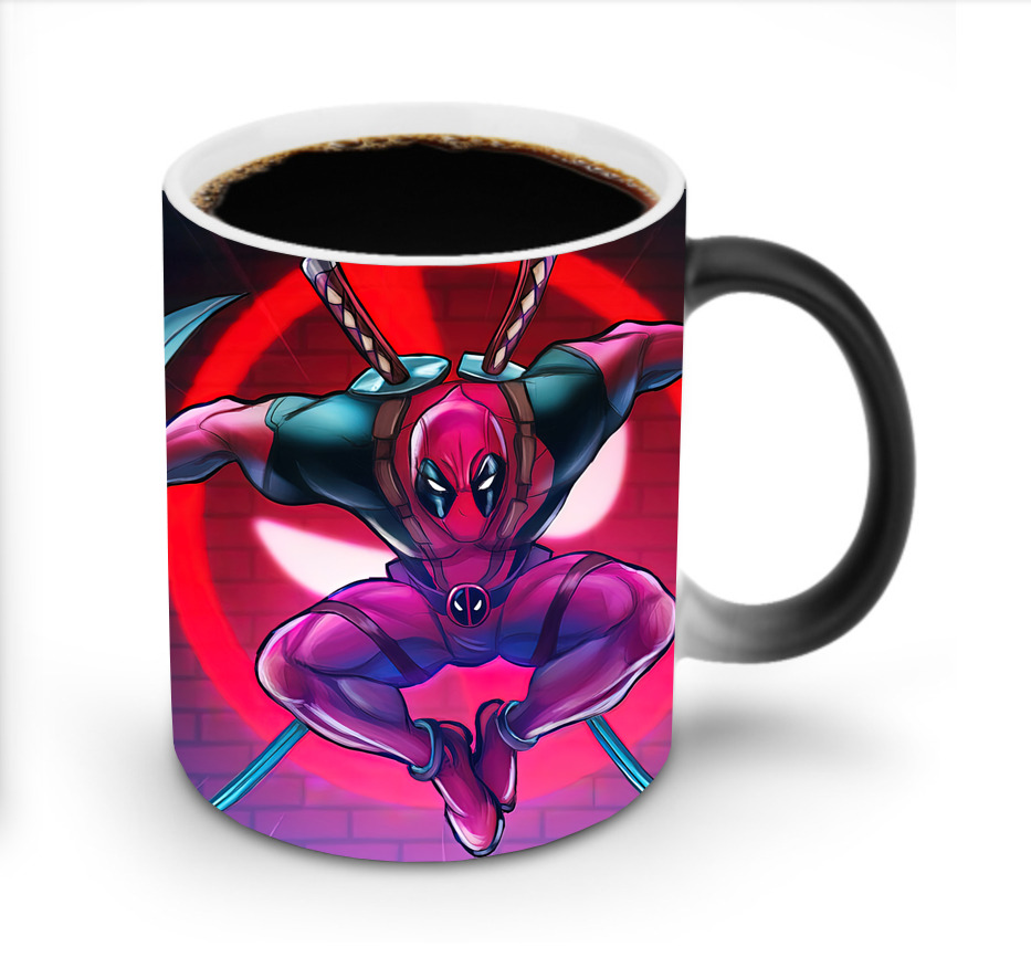 （画像用） Deadpool デッドプール 温度変色マグカップ