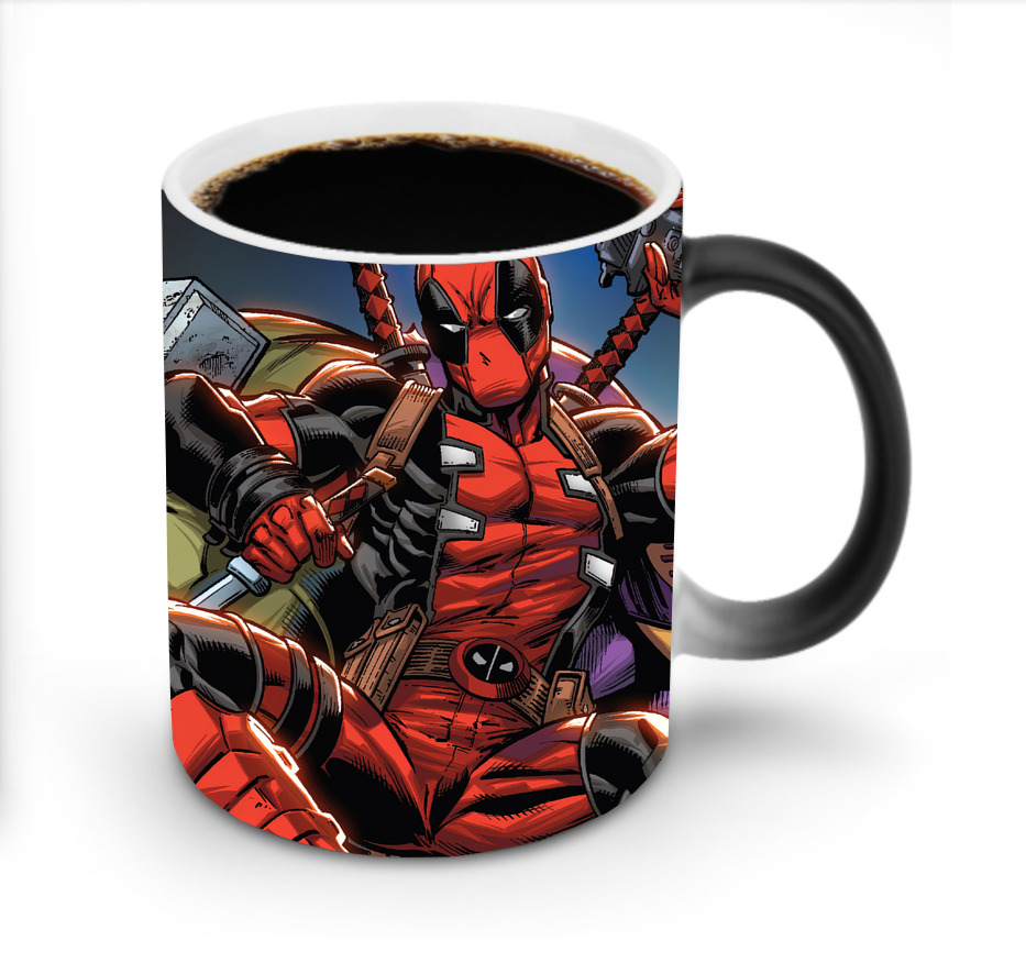 （画像用） Deadpool デッドプール 温度変色マグカップ