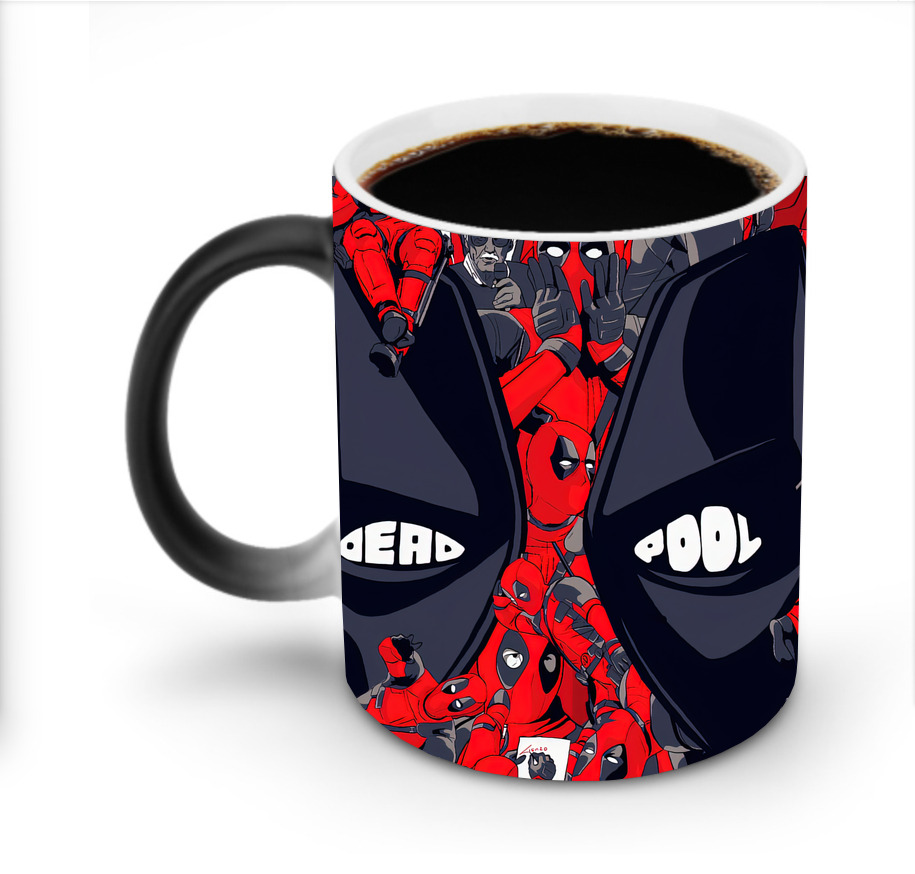（画像用） Deadpool デッドプール 温度変色マグカップ