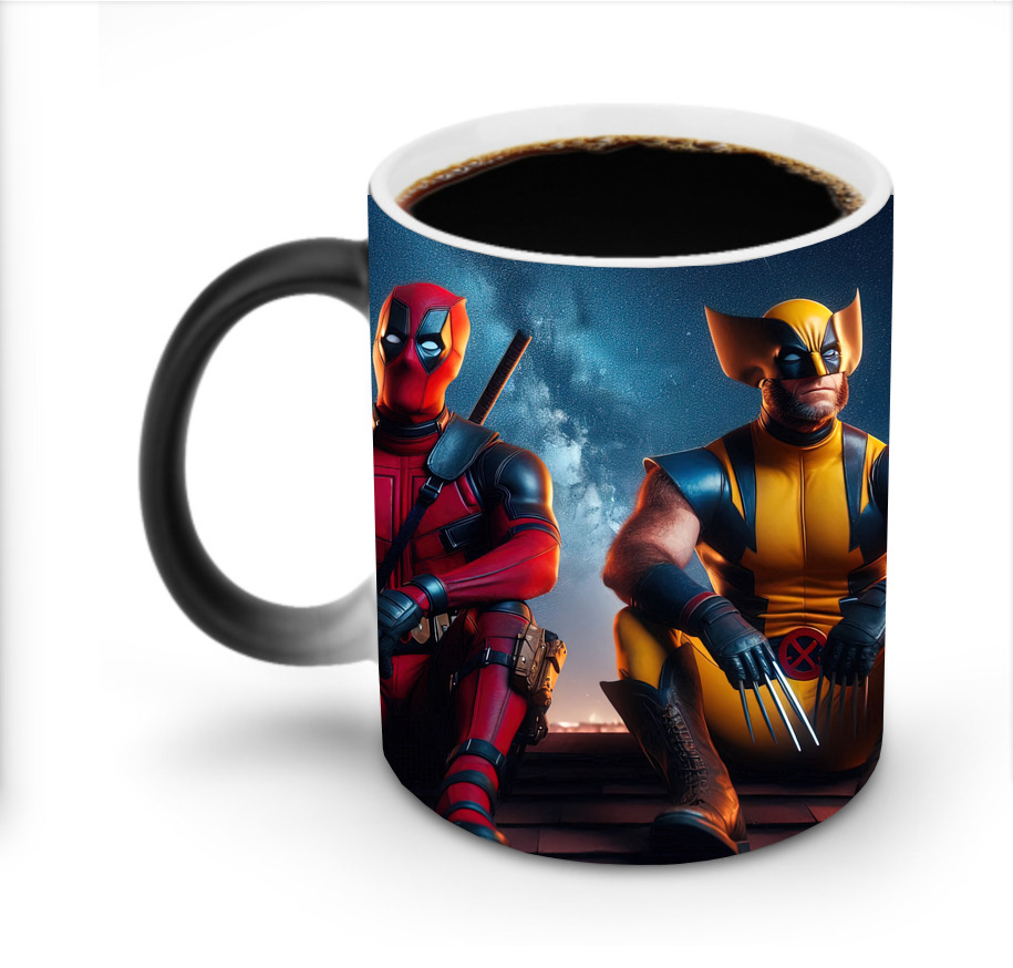 （画像用） Deadpool デッドプール 温度変色マグカップ