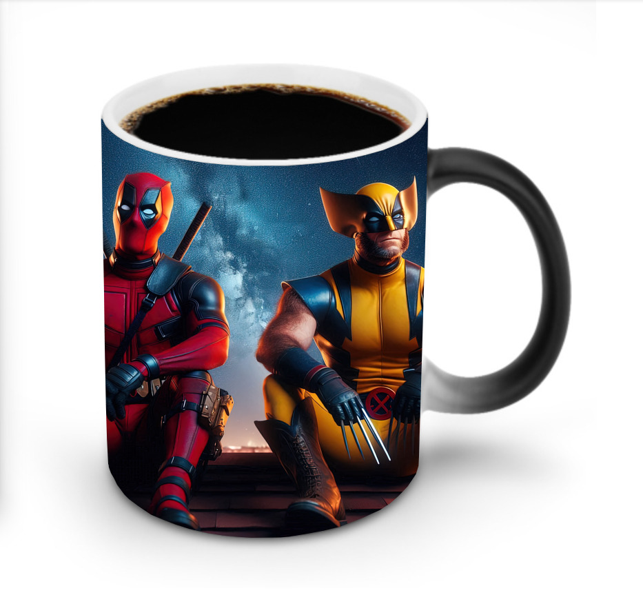 （画像用） Deadpool デッドプール 温度変色マグカップ