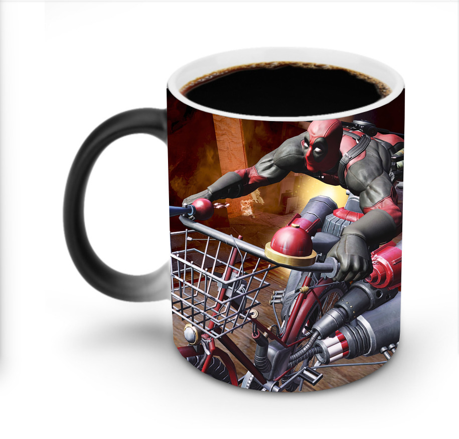 （画像用） Deadpool デッドプール 温度変色マグカップ