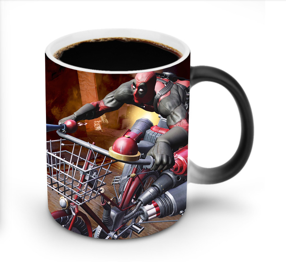 （画像用） Deadpool デッドプール 温度変色マグカップ