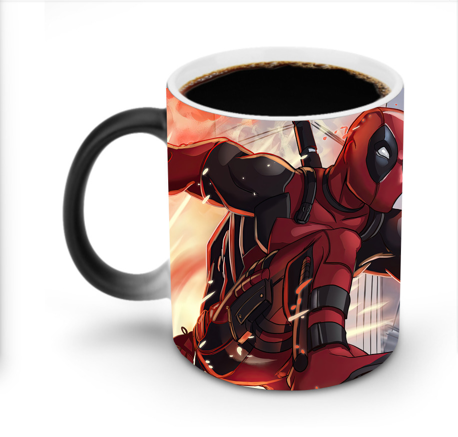（画像用） Deadpool デッドプール 温度変色マグカップ