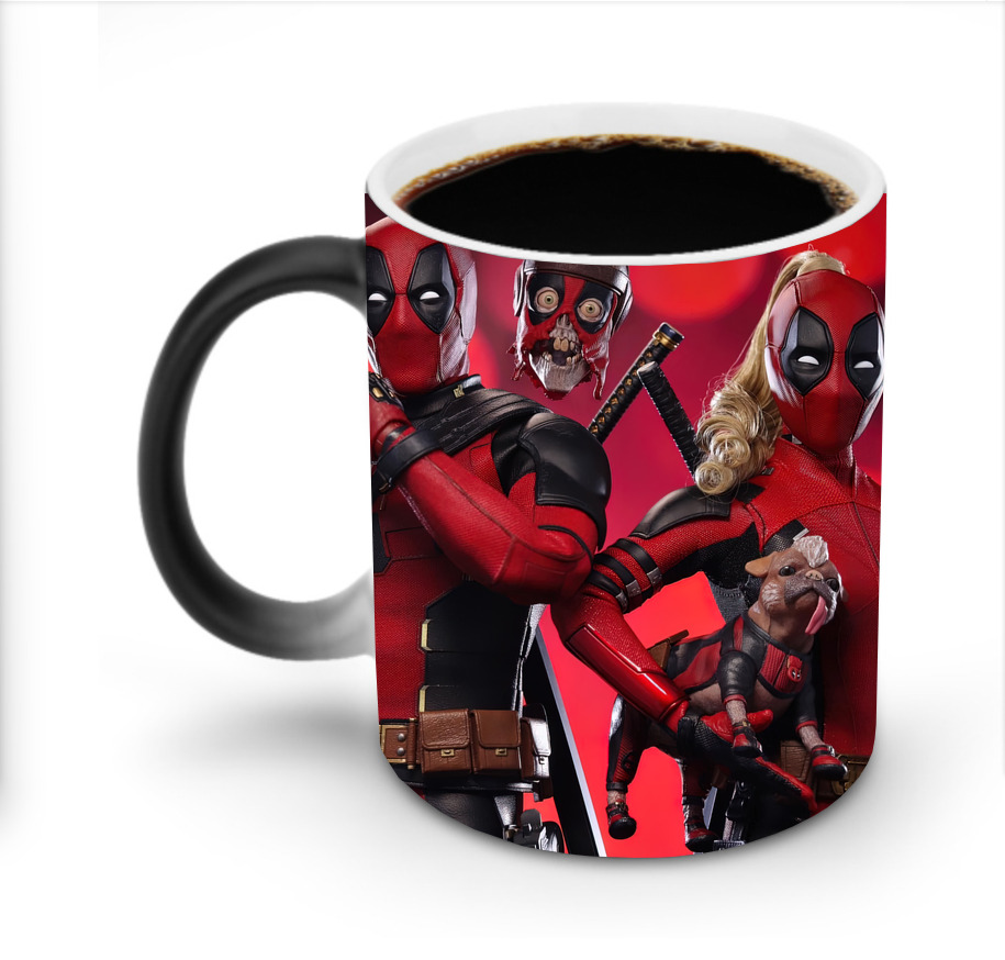 （画像用） Deadpool デッドプール 温度変色マグカップ