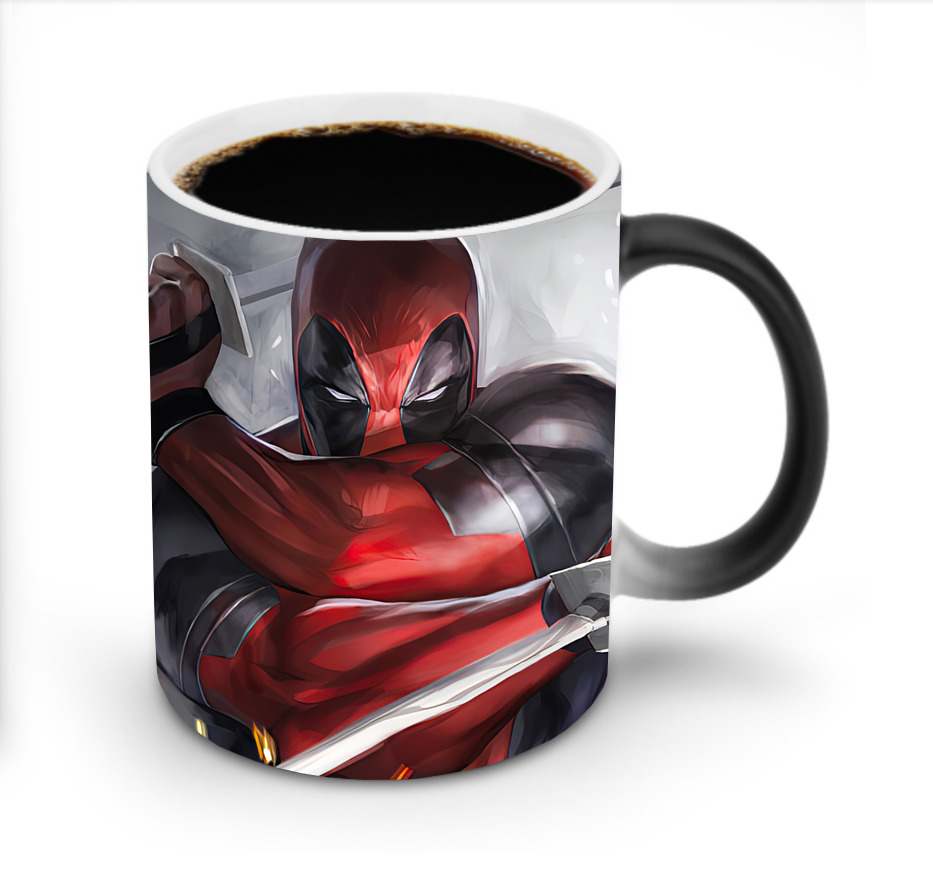 （画像用） Deadpool デッドプール 温度変色マグカップ
