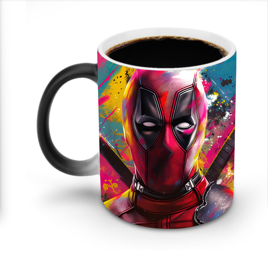 （画像用） Deadpool デッドプール 温度変色マグカップ