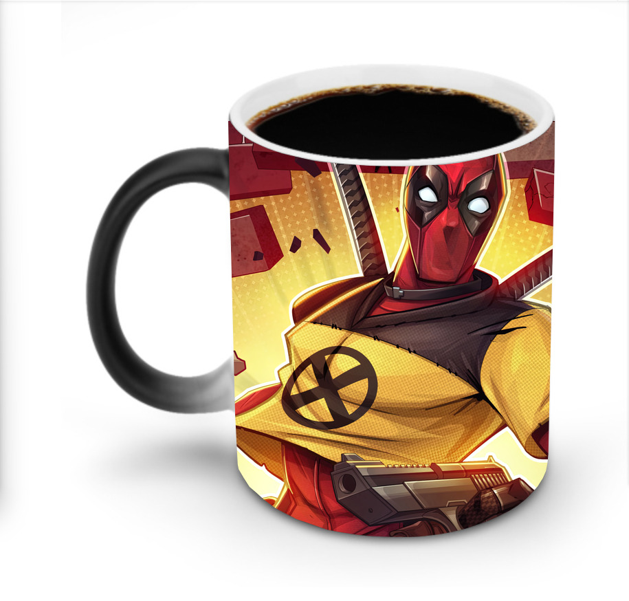 （画像用） Deadpool デッドプール 温度変色マグカップ