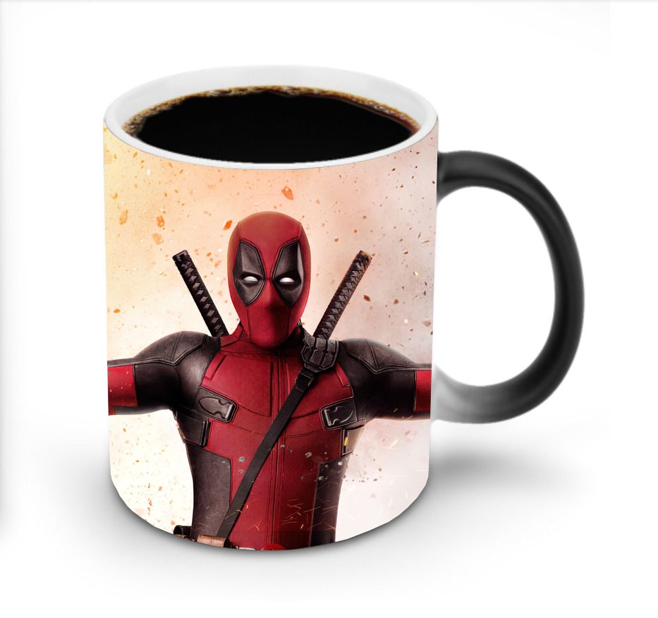 （画像用） Deadpool デッドプール 温度変色マグカップ