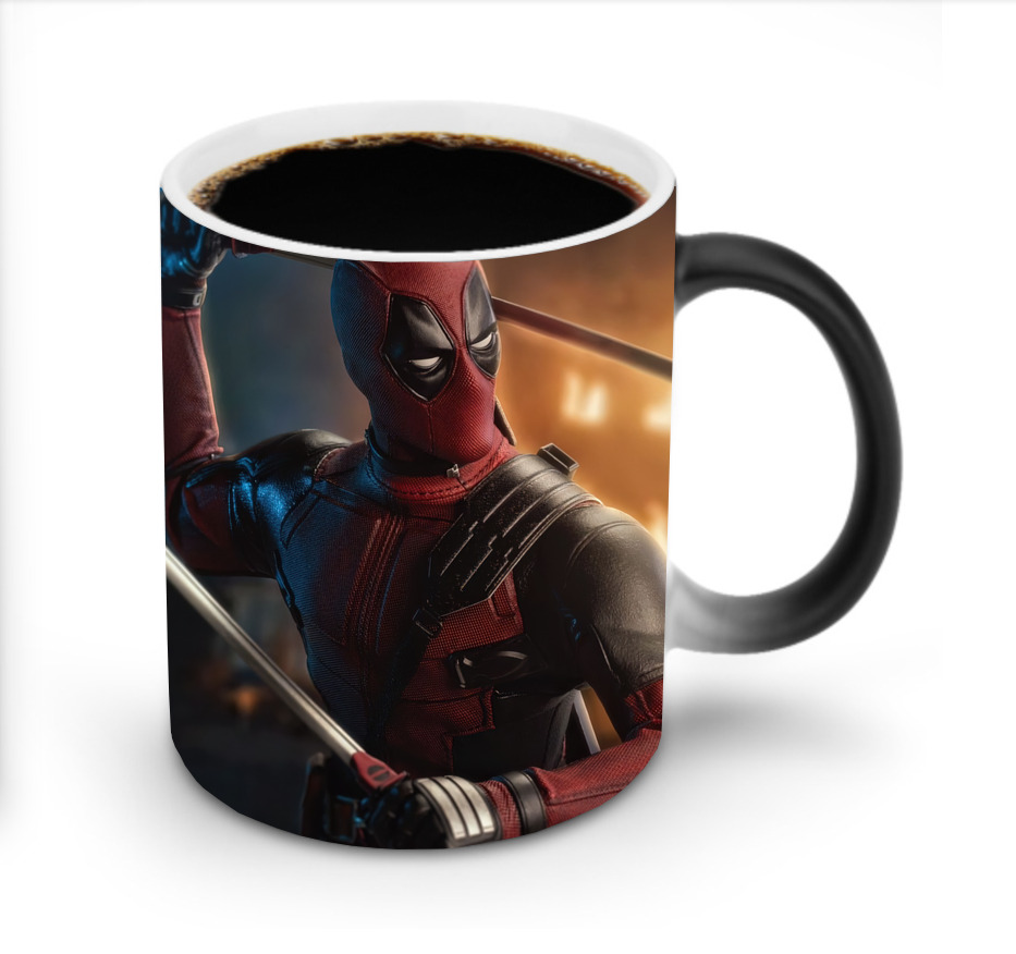 （画像用） Deadpool デッドプール 温度変色マグカップ
