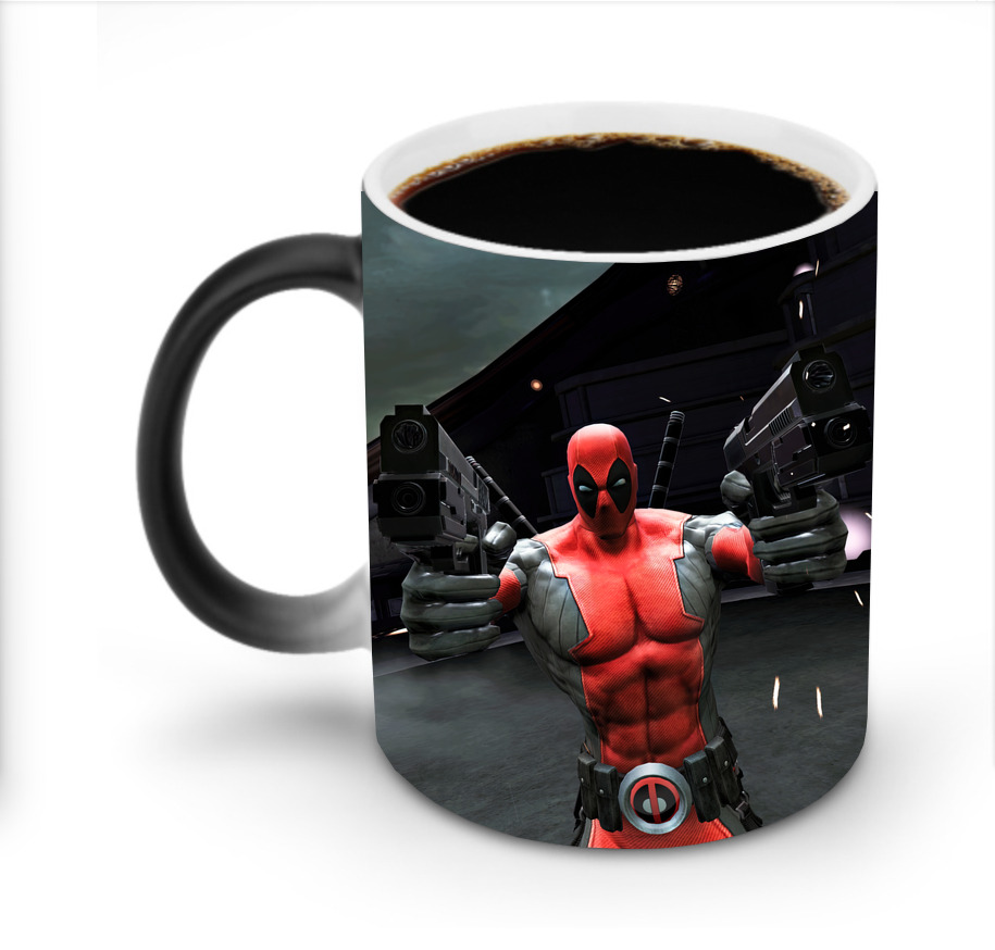 （画像用） Deadpool デッドプール 温度変色マグカップ