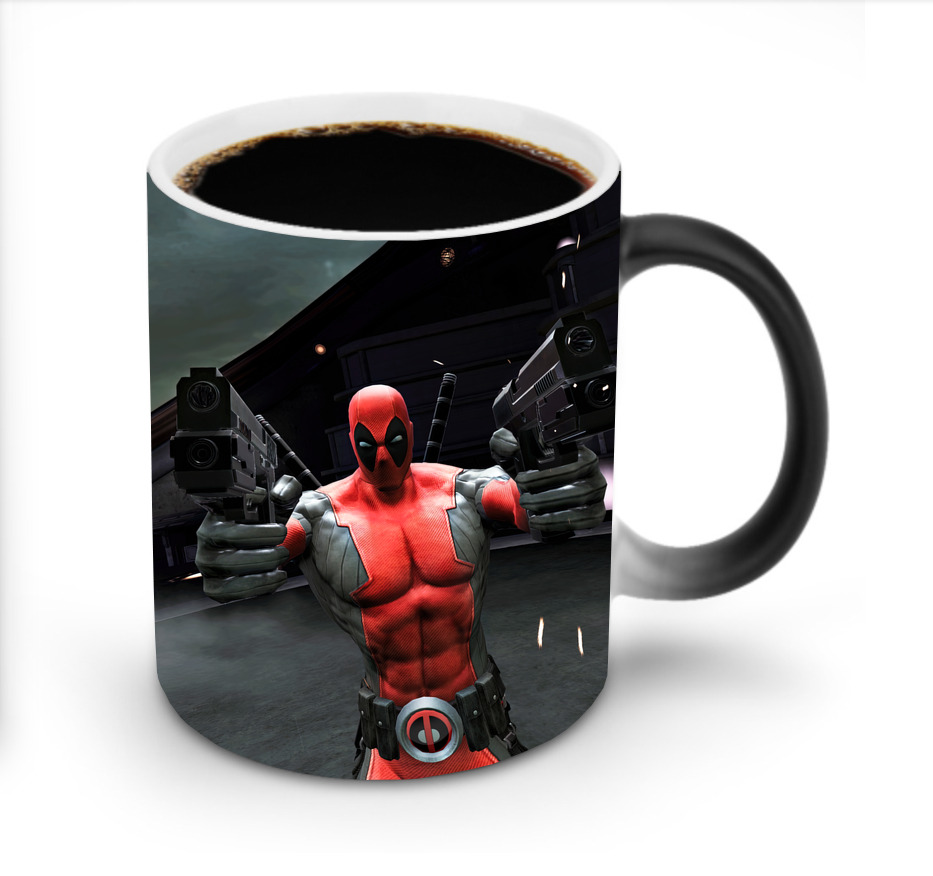 （画像用） Deadpool デッドプール 温度変色マグカップ