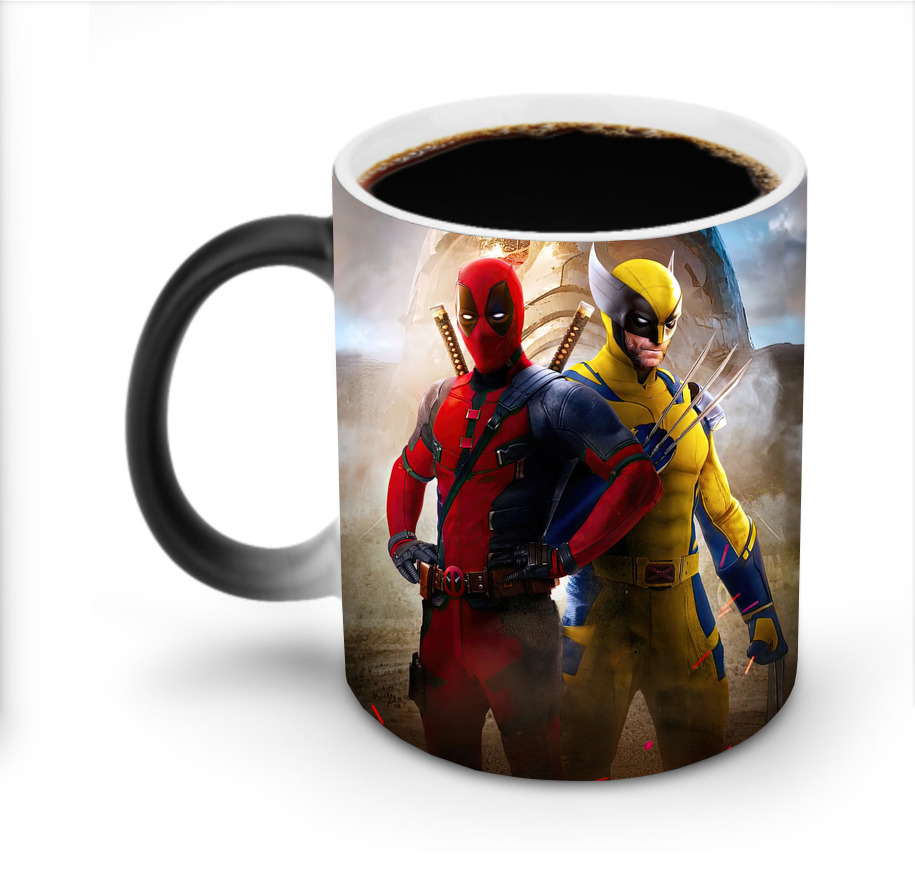 （画像用） Deadpool デッドプール 温度変色マグカップ
