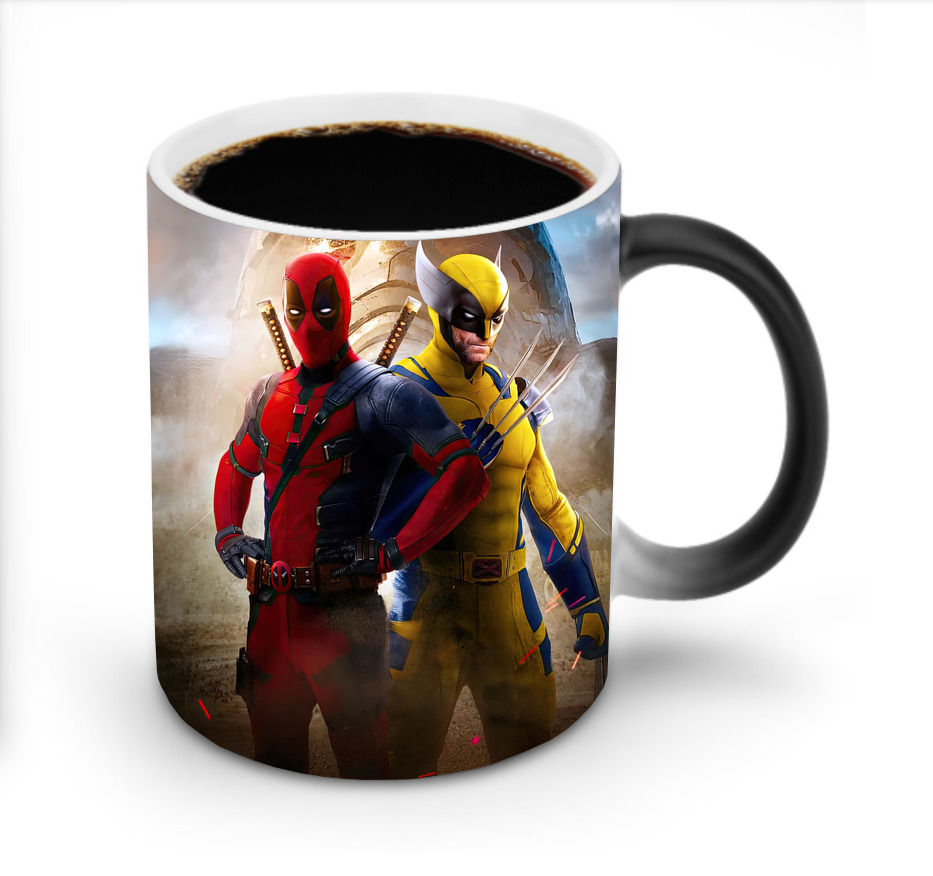 （画像用） Deadpool デッドプール 温度変色マグカップ