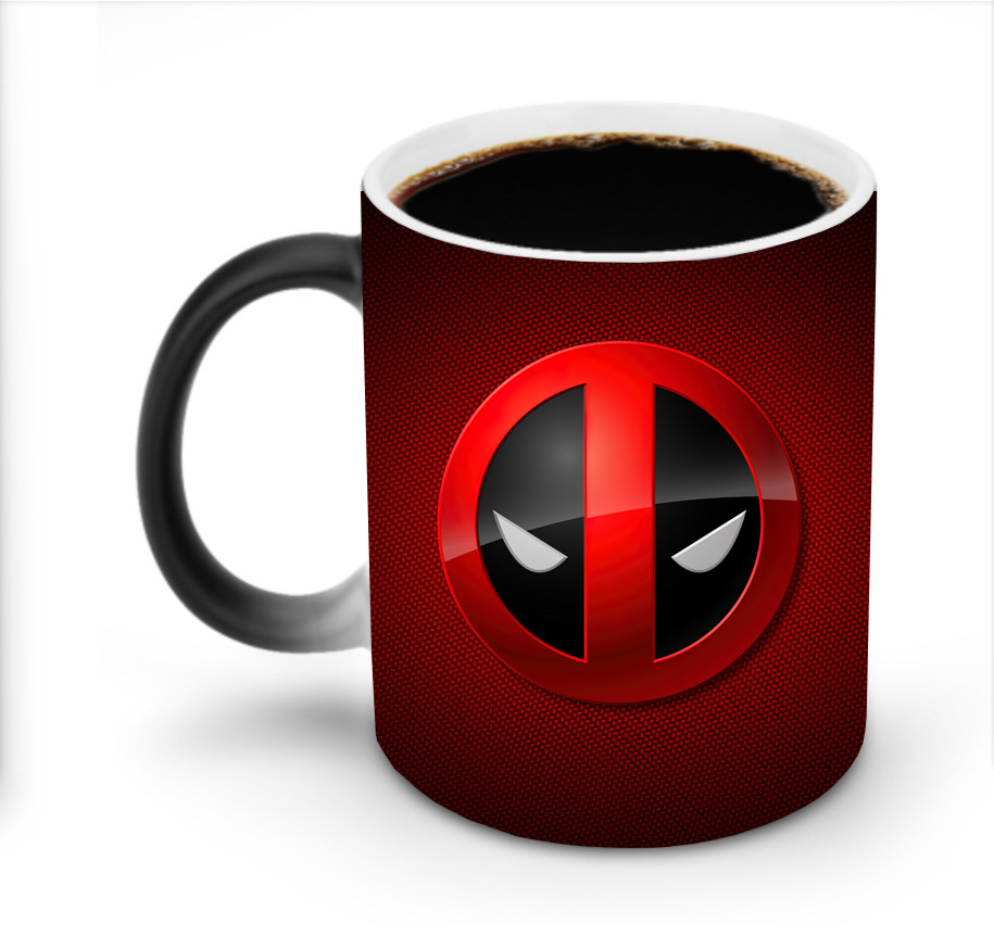 （画像用） Deadpool デッドプール 温度変色マグカップ
