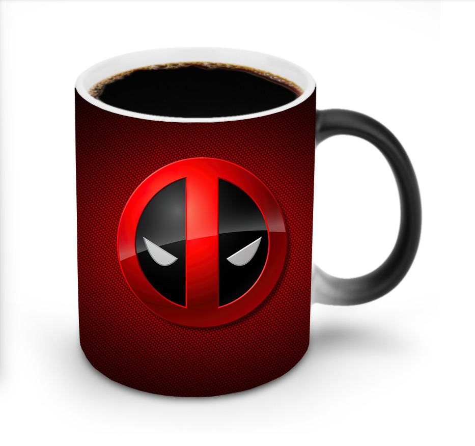（画像用） Deadpool デッドプール 温度変色マグカップ