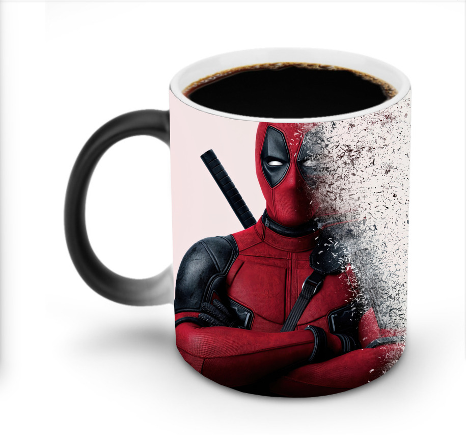 （画像用） Deadpool デッドプール 温度変色マグカップ