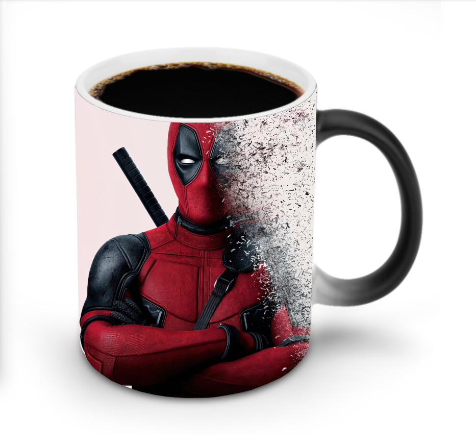 （画像用） Deadpool デッドプール 温度変色マグカップ
