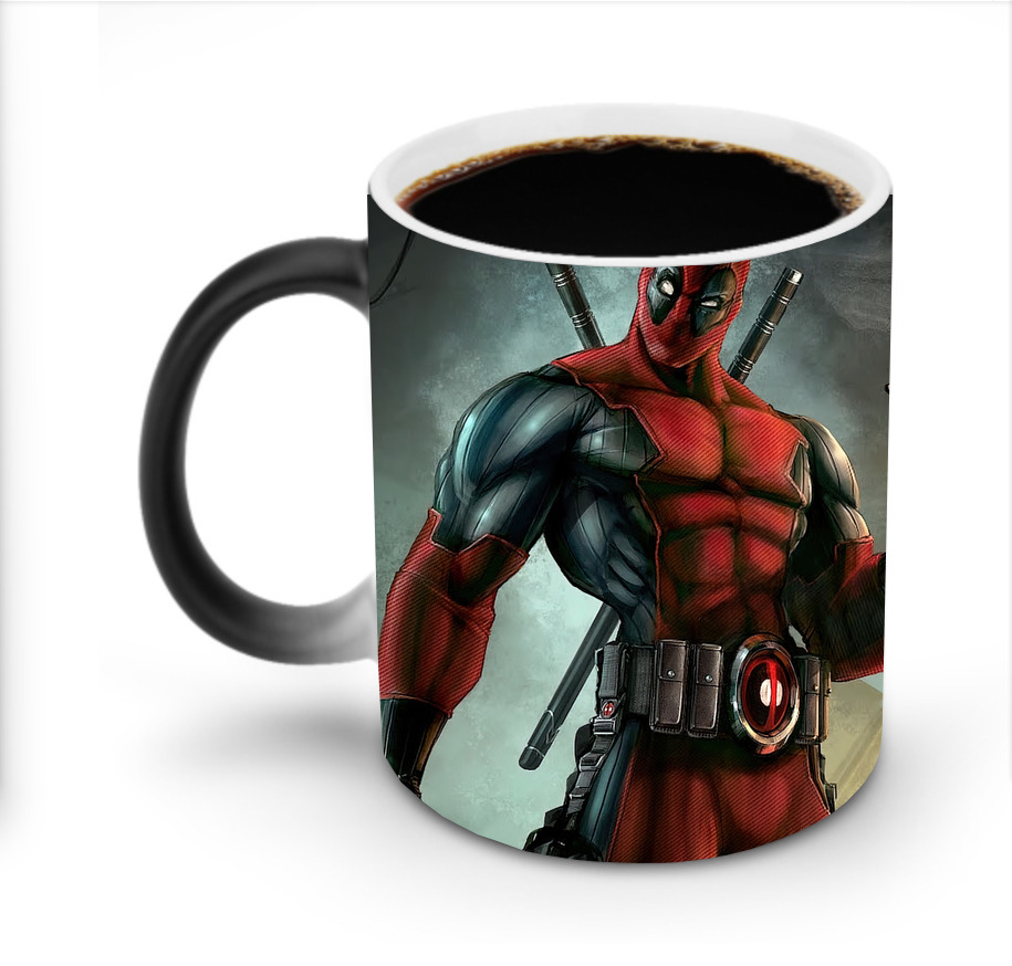 （画像用） Deadpool デッドプール 温度変色マグカップ