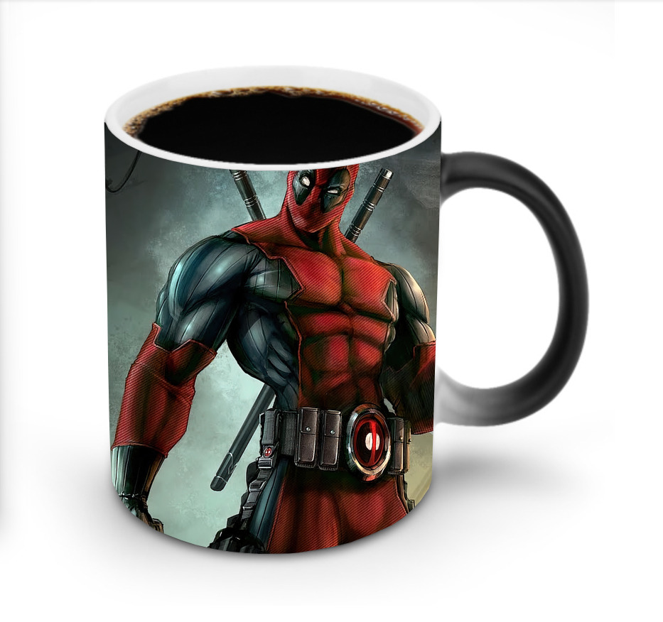 （画像用） Deadpool デッドプール 温度変色マグカップ