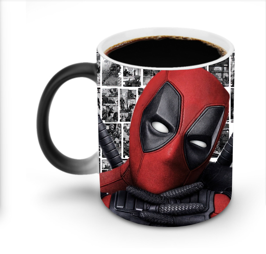 （画像用） Deadpool デッドプール 温度変色マグカップ