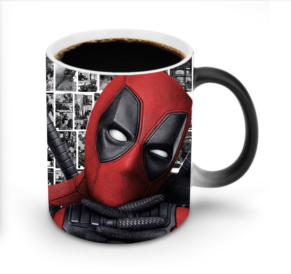 （画像用） Deadpool デッドプール 温度変色マグカップ