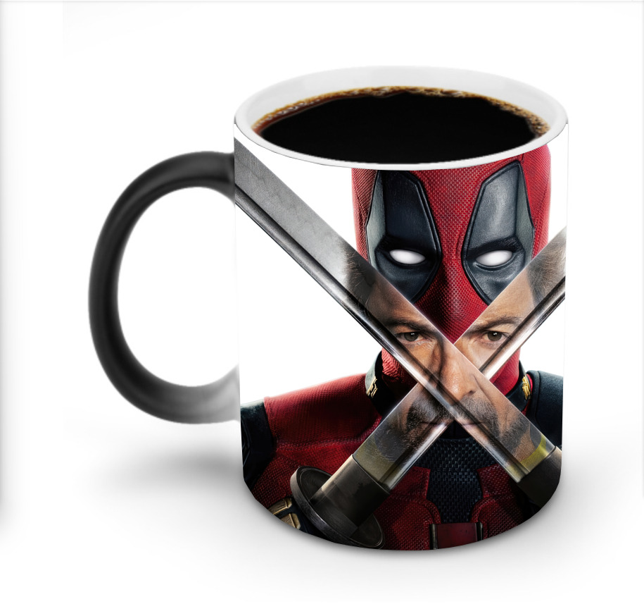 （画像用） Deadpool デッドプール 温度変色マグカップ