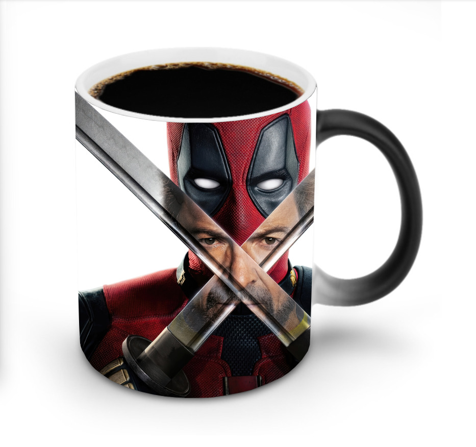 （画像用） Deadpool デッドプール 温度変色マグカップ