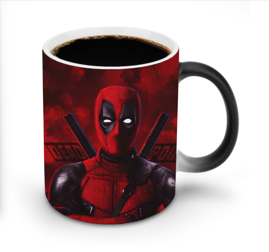 （画像用） Deadpool デッドプール 温度変色マグカップ