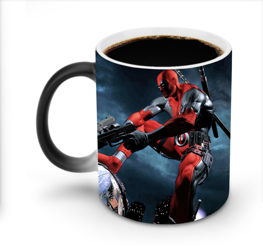 （画像用） Deadpool デッドプール 温度変色マグカップ