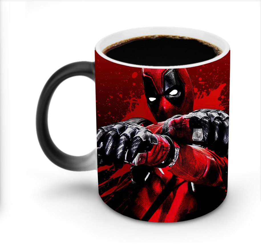 （画像用） Deadpool デッドプール 温度変色マグカップ