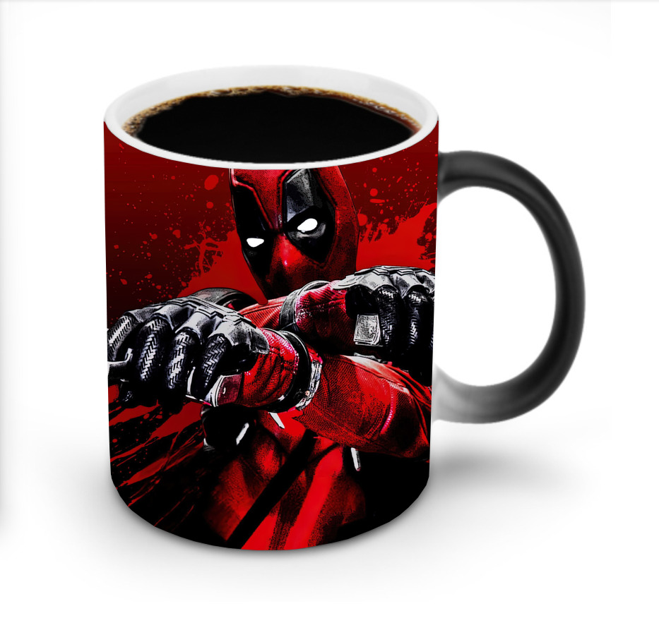（画像用） Deadpool デッドプール 温度変色マグカップ