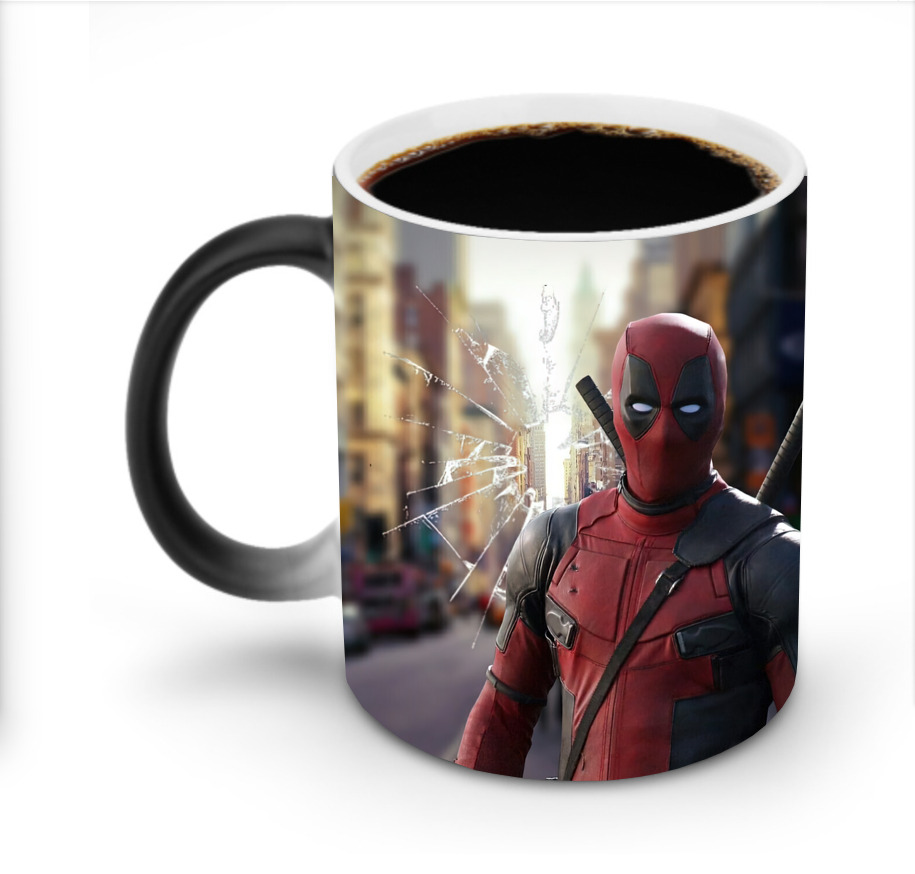 （画像用） Deadpool デッドプール 温度変色マグカップ