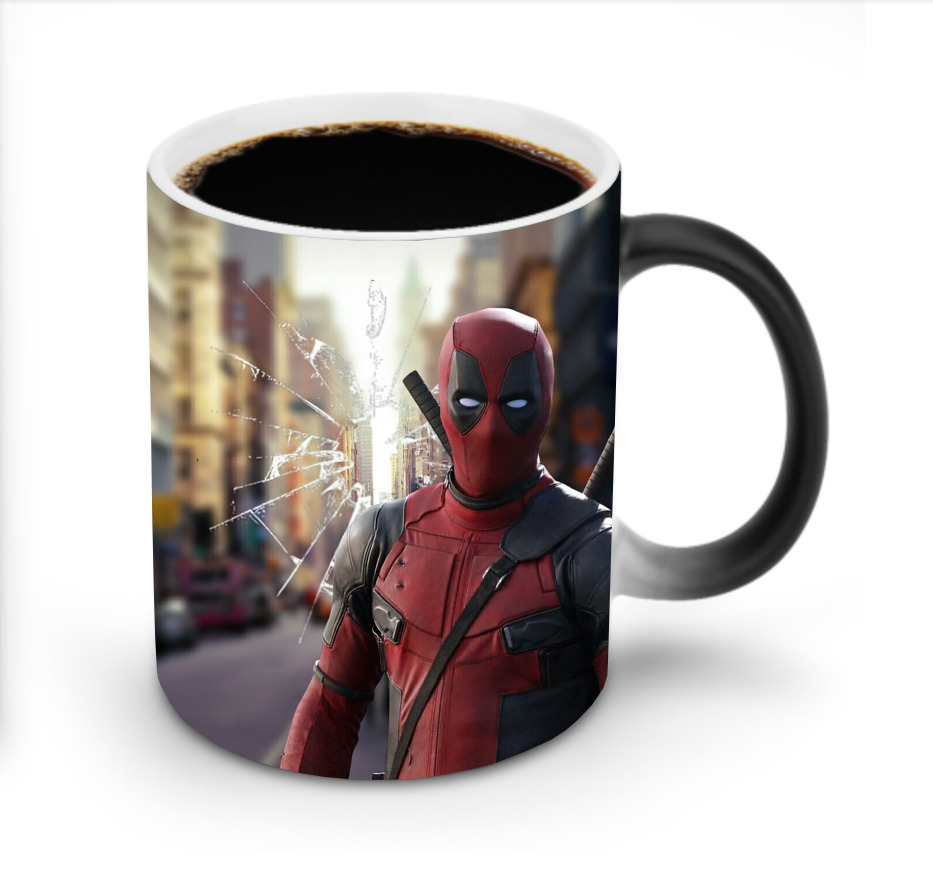 （画像用） Deadpool デッドプール 温度変色マグカップ