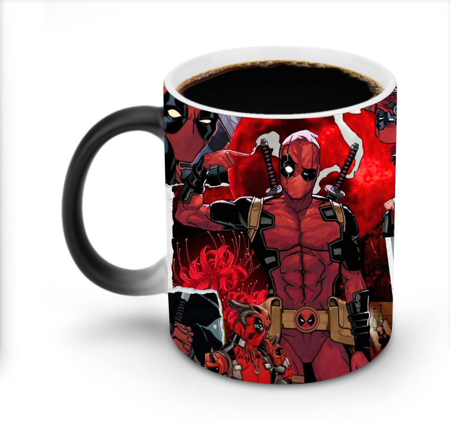 （画像用） Deadpool デッドプール 温度変色マグカップ