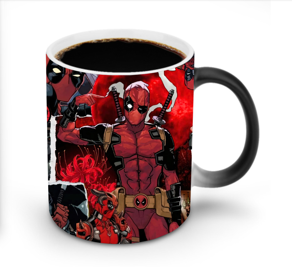 （画像用） Deadpool デッドプール 温度変色マグカップ
