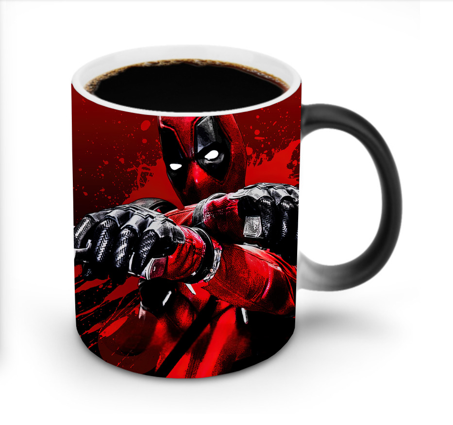 （画像用） Deadpool デッドプール 温度変色マグカップ
