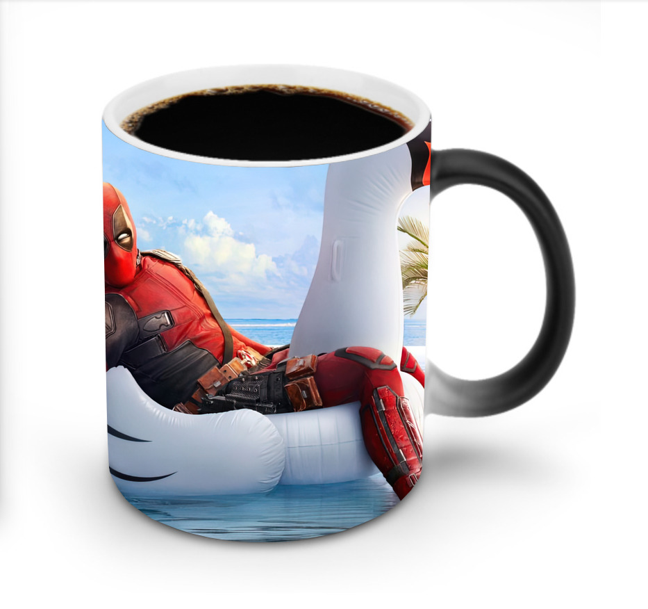 （画像用） Deadpool デッドプール 温度変色マグカップ