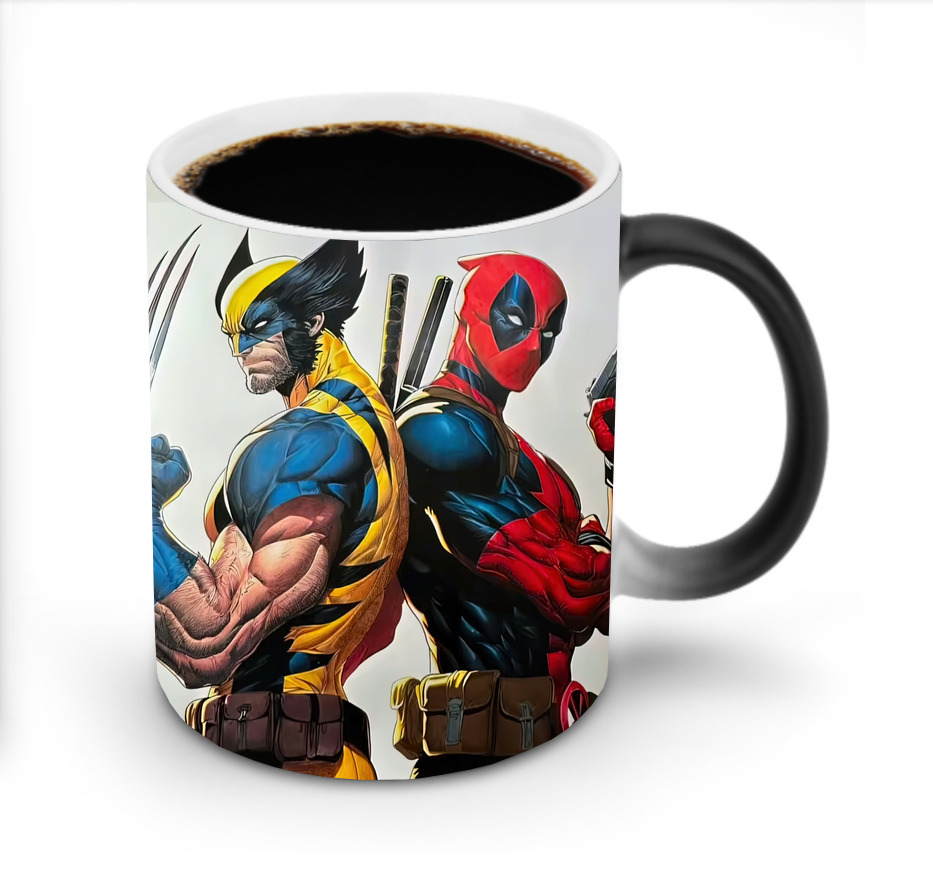 （画像用） Deadpool デッドプール 温度変色マグカップ
