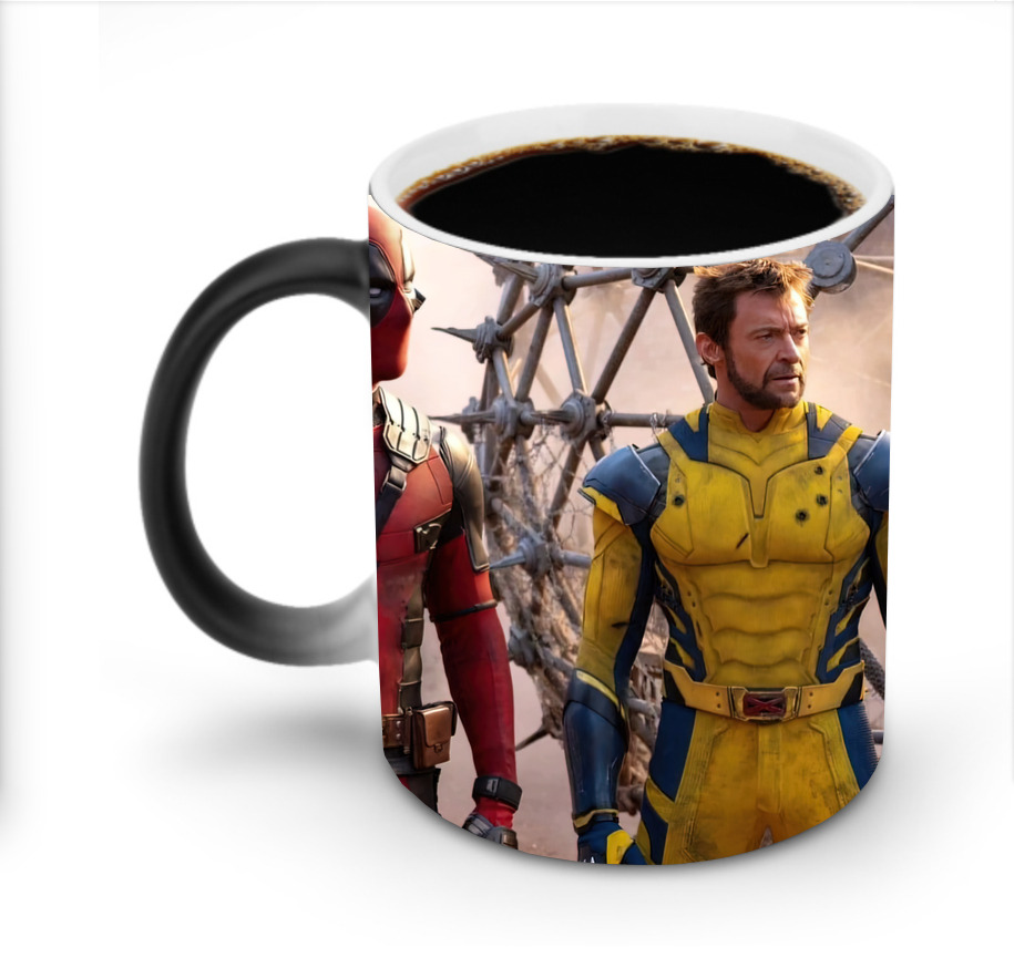 （画像用） Deadpool デッドプール 温度変色マグカップ